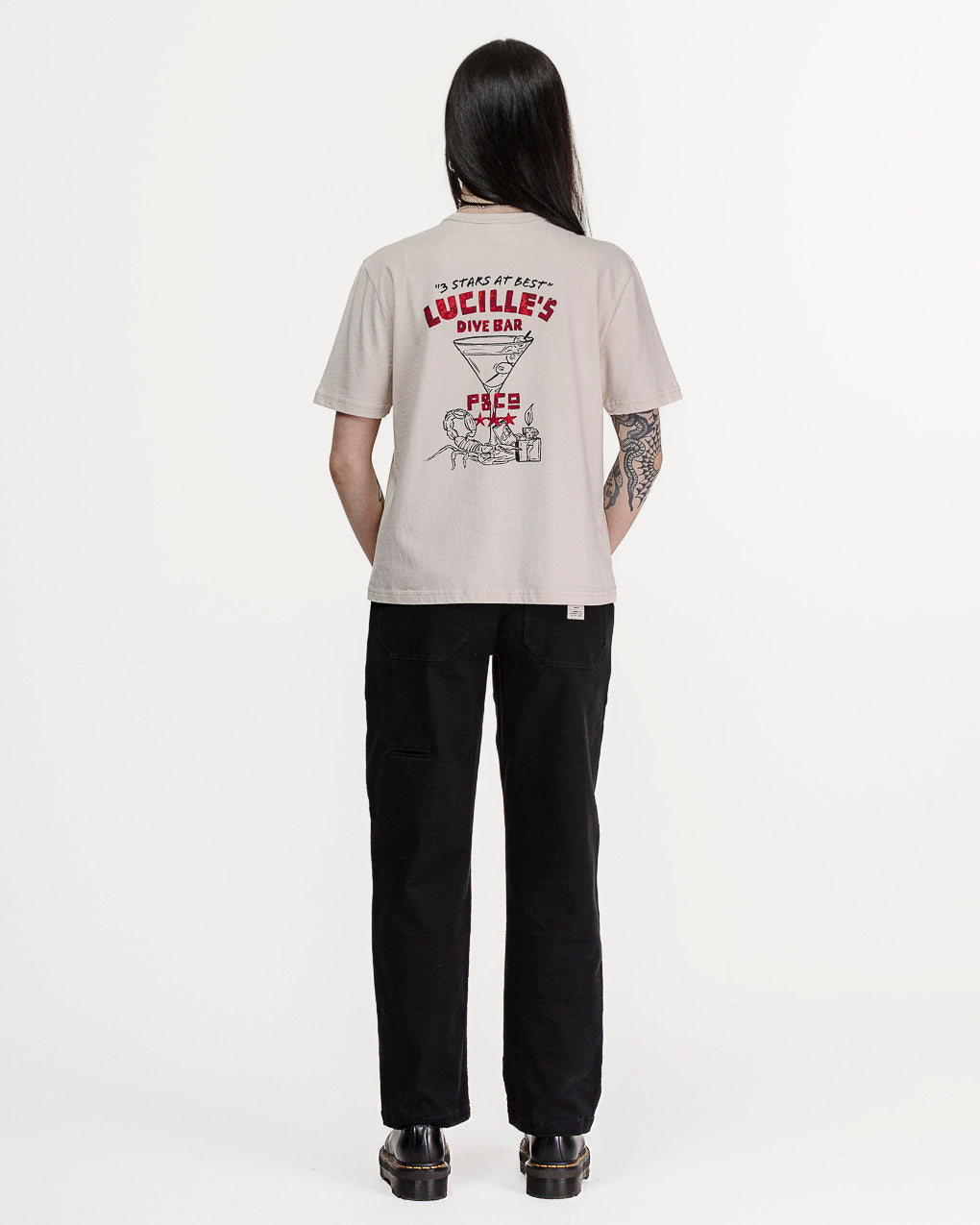 Lucille's Dive Bar T-Shirt - Bone