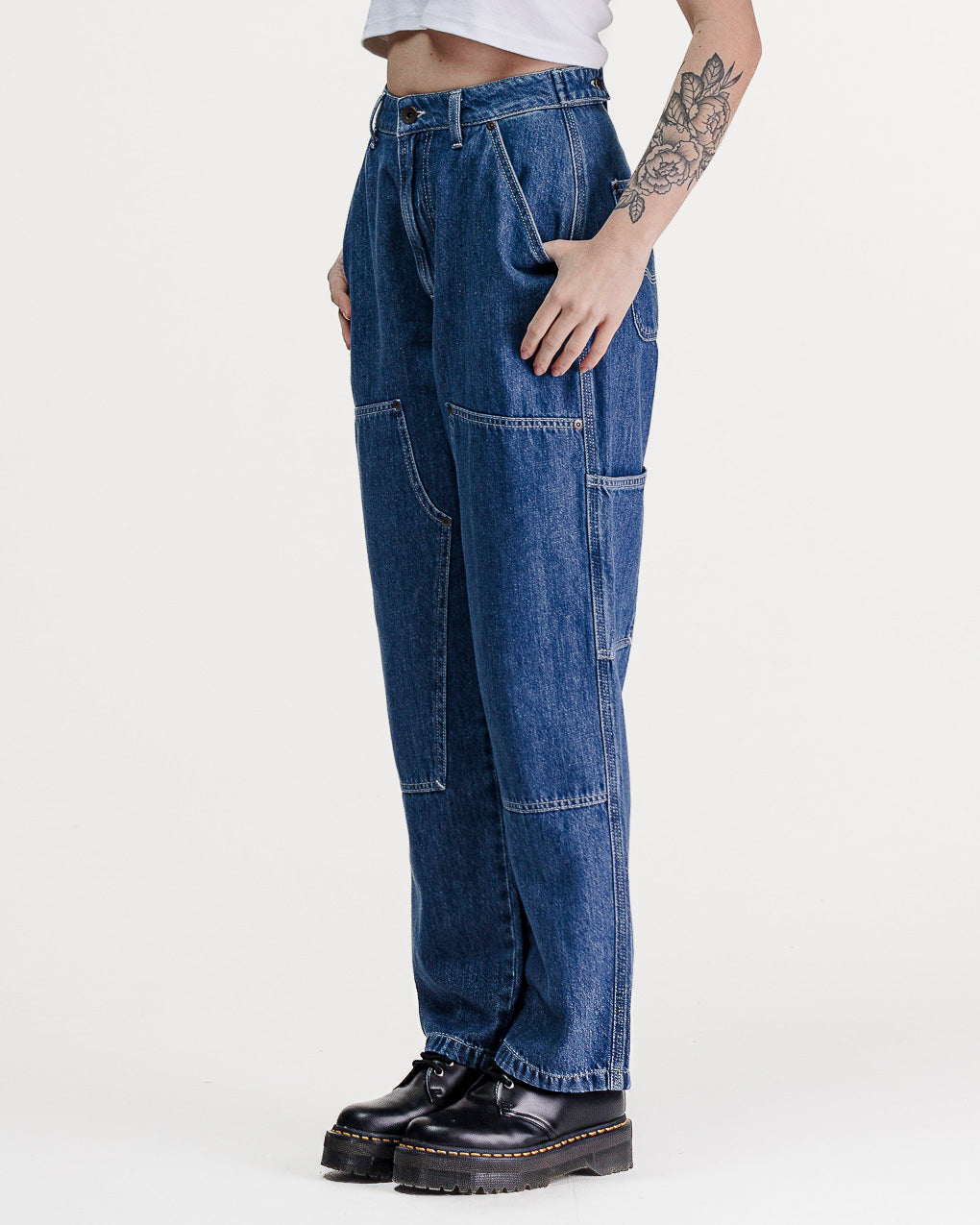 304 Albion Carpenter Pant - Washed Denim