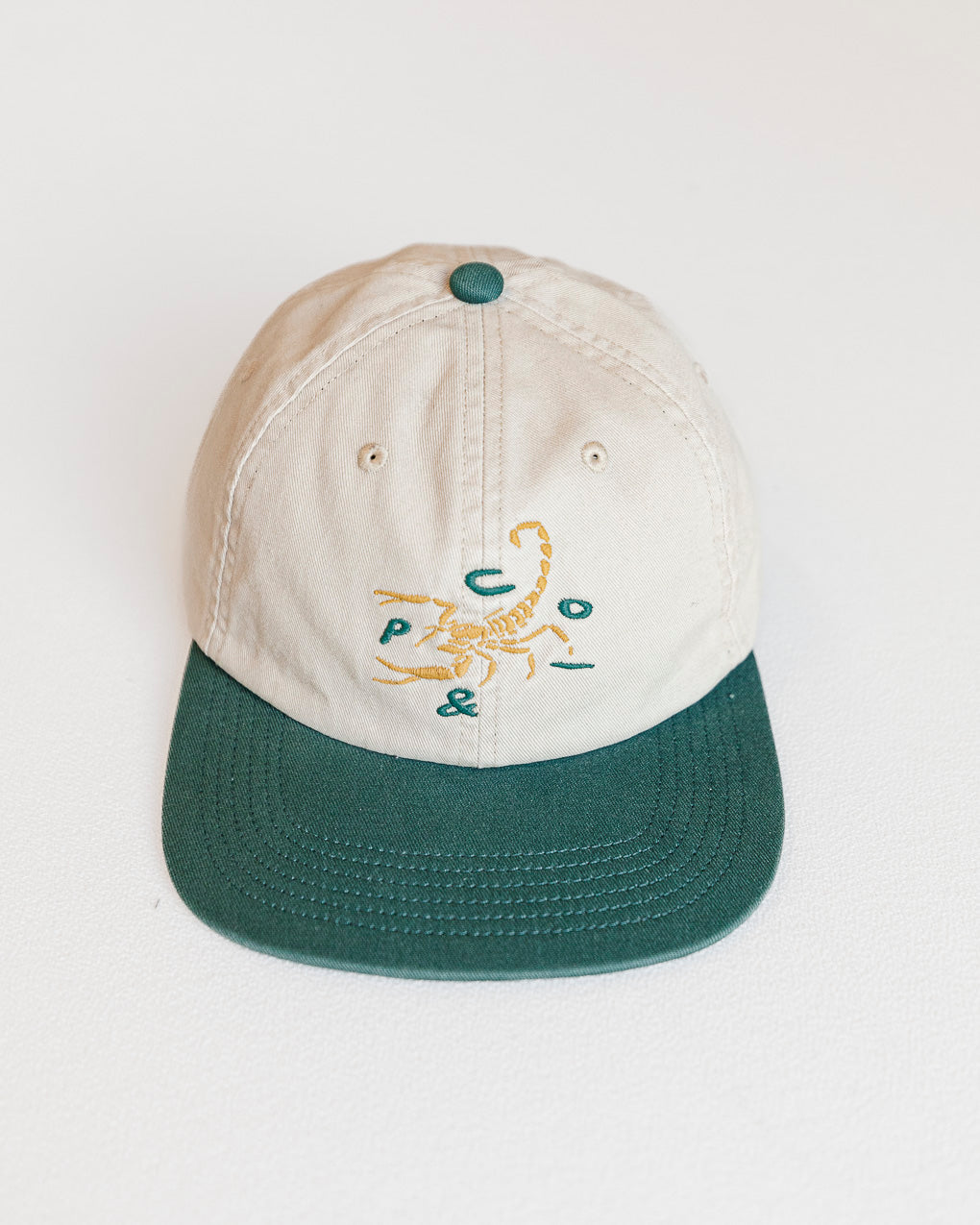 Chaos Scorpion 6 Panel - Ecru & Green