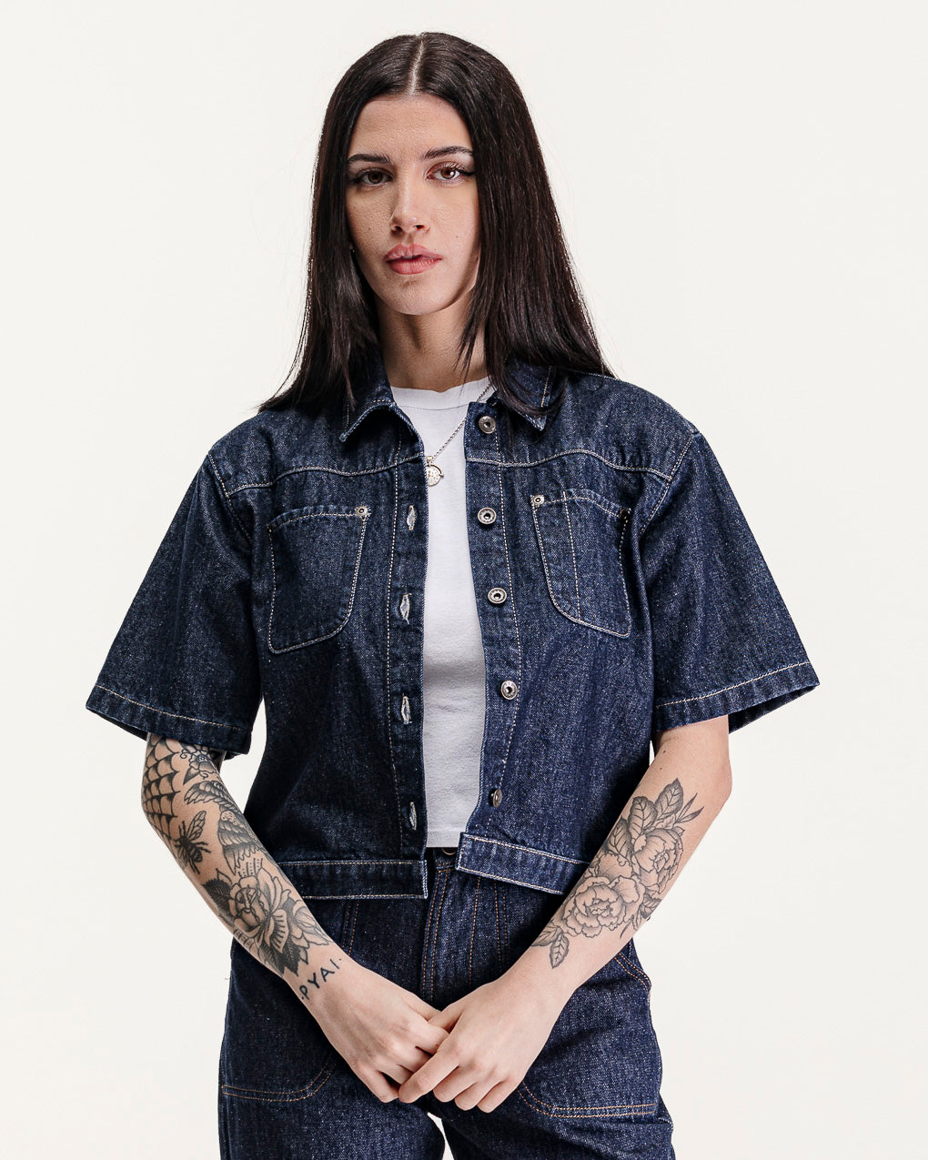 Parlor Denim Shirt - Navy