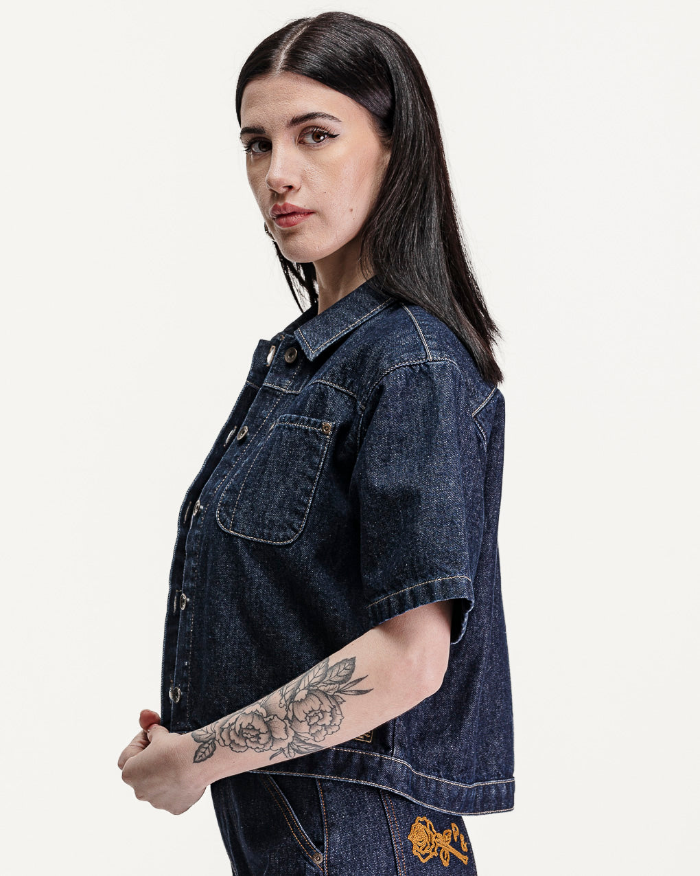 Parlor Denim Shirt - Navy