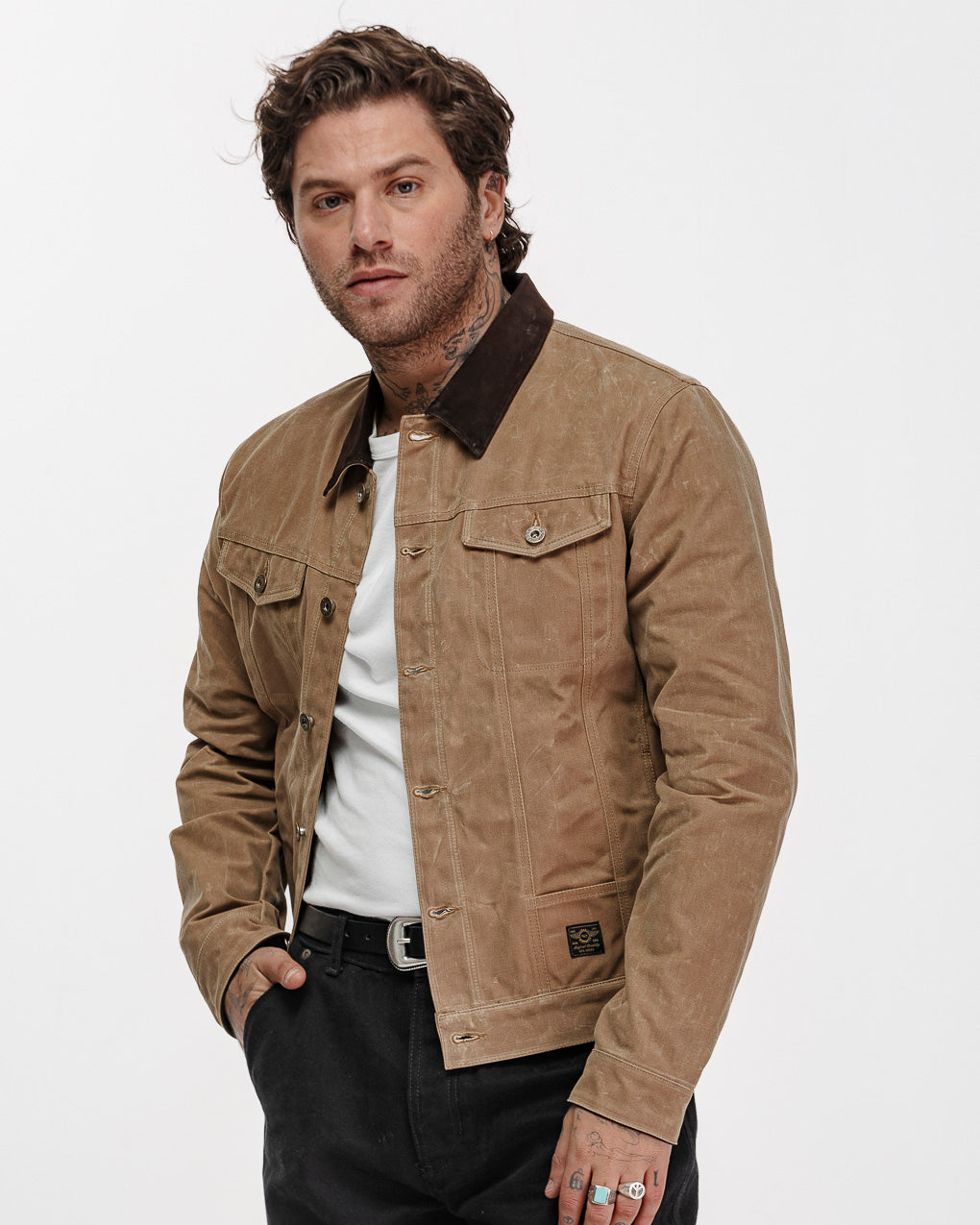 Brown Wax Jackets Men Sale Waxed Cotton Jacket Wax Jacket Mens