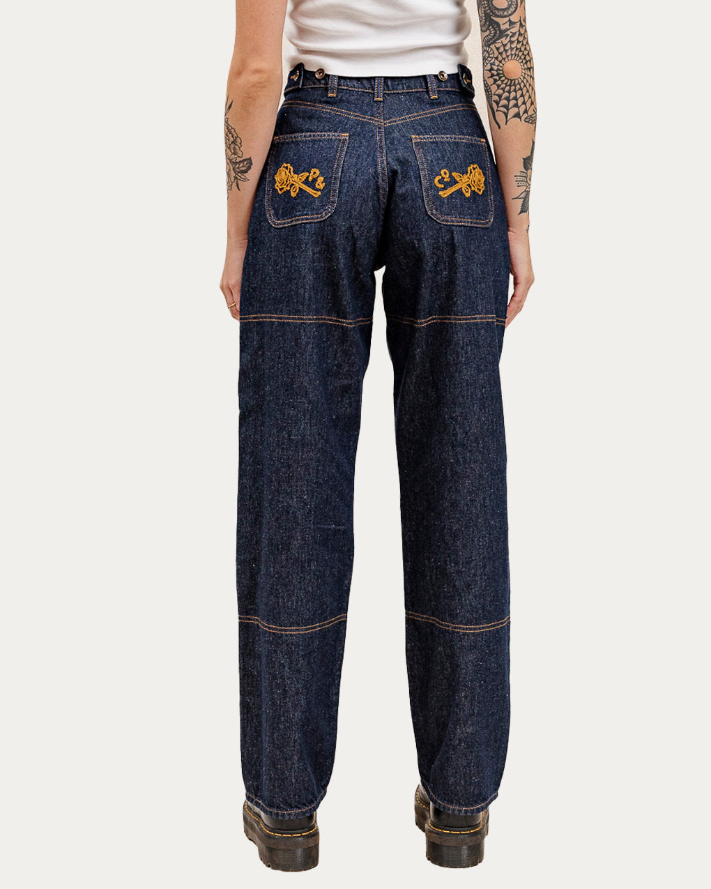 Rosa High Waisted Jean - Indigo Denim