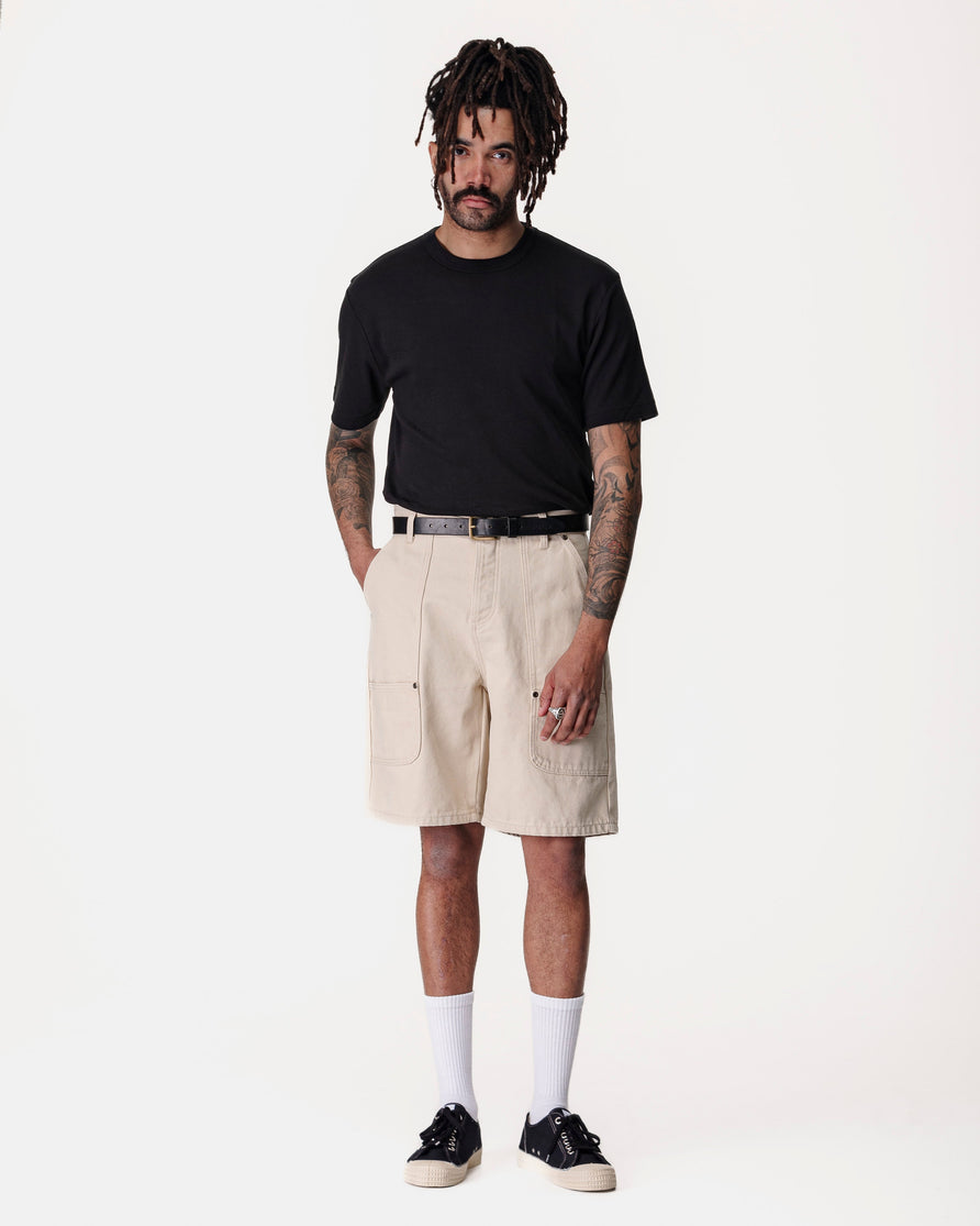 Albion Carpenter Shorts - Bone