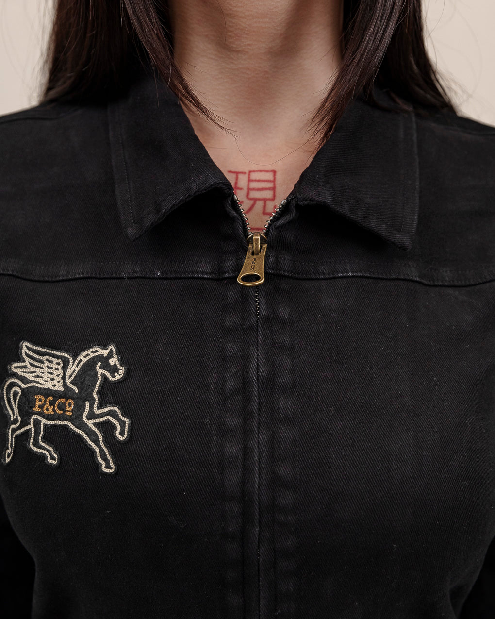 Moto Garage Boilersuit - Washed Black