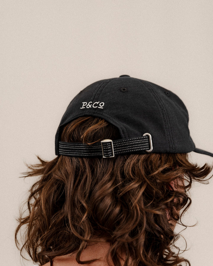 Moto Spirit 5 Panel Cap - Washed Black