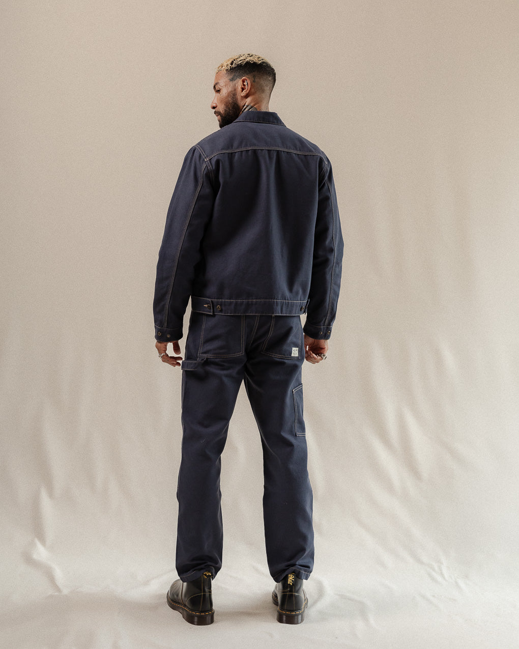 Garage Double Knee Pants - Navy