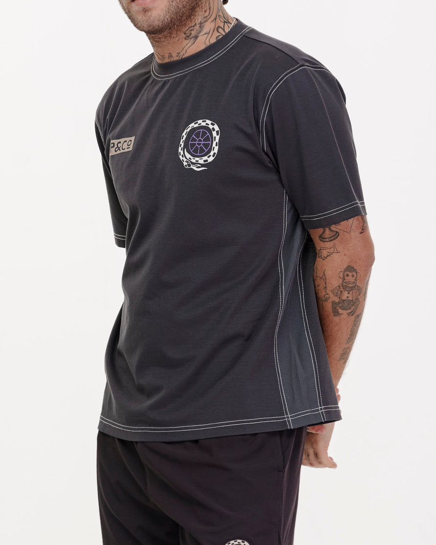 Mindset Trail T-Shirt - Charcoal