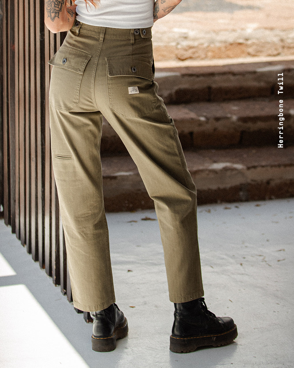 304 Service Fatigue Pants - Olive