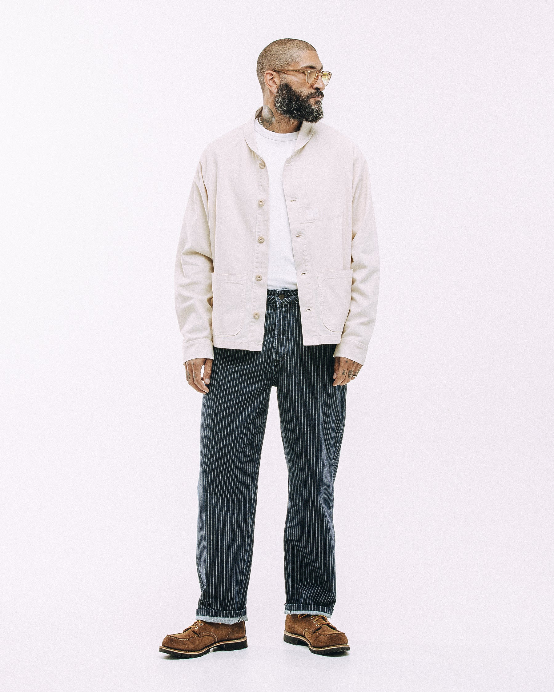 Vyse Chore Jacket - Ecru