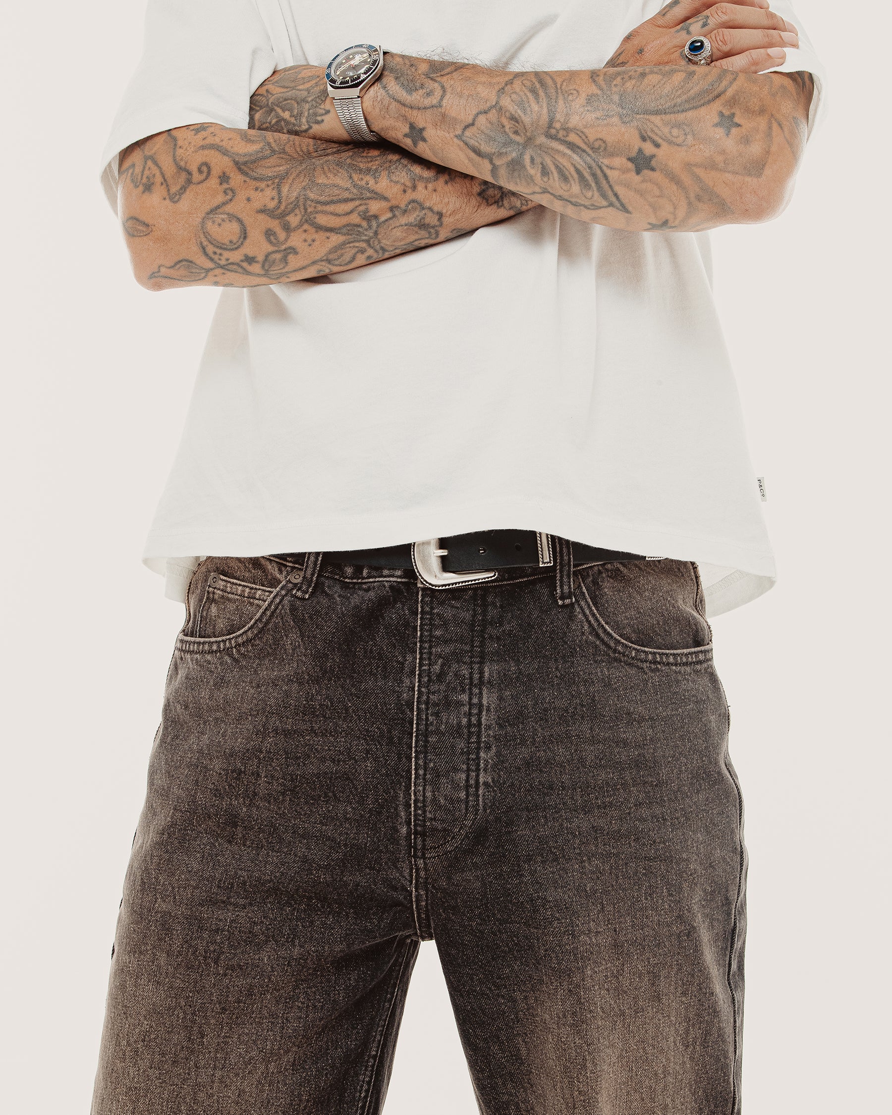 Joshua Denim Jeans - Washed Black