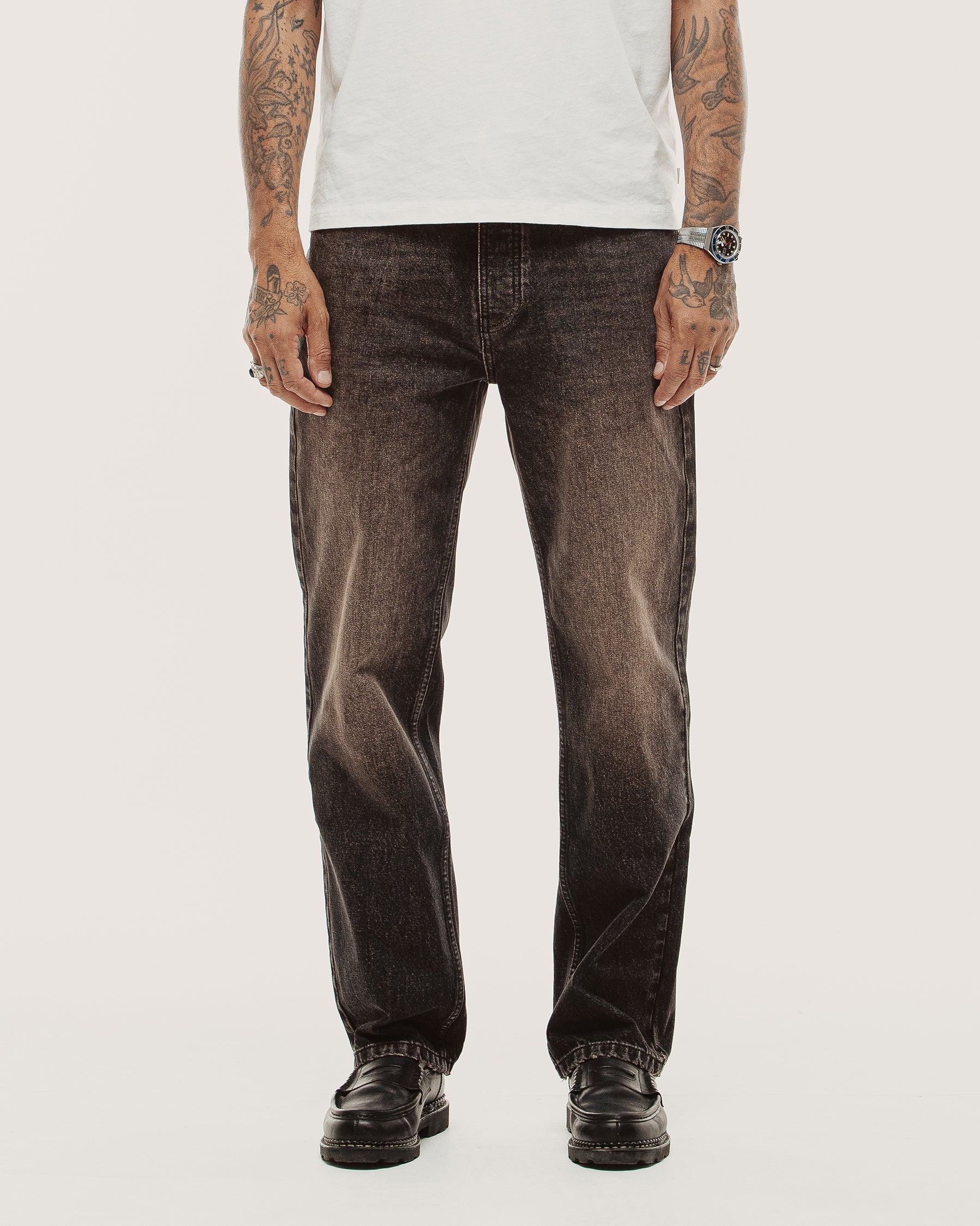 Joshua Denim Jeans - Washed Black