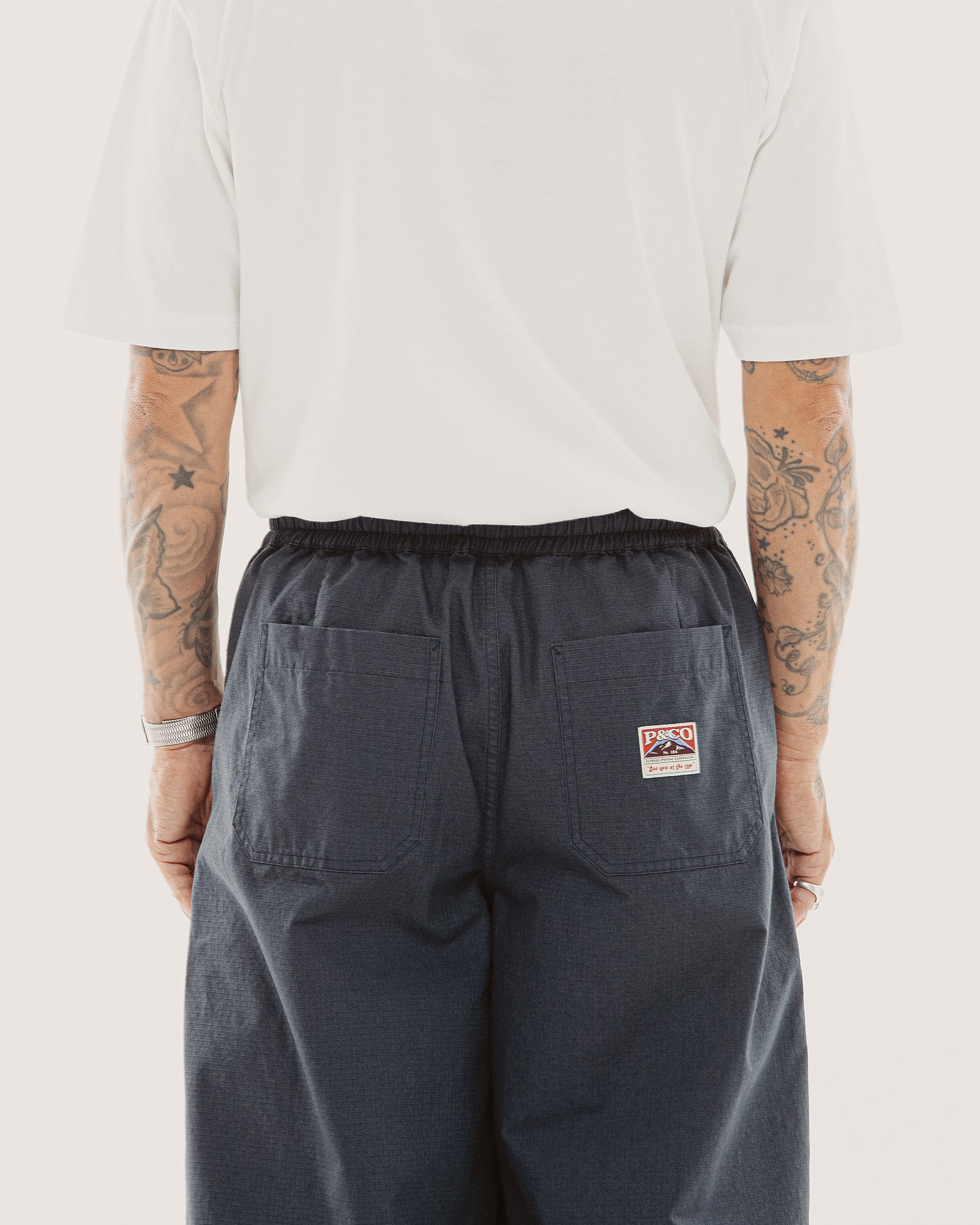 Bridwell Ripstop Balloon Pant - Navy