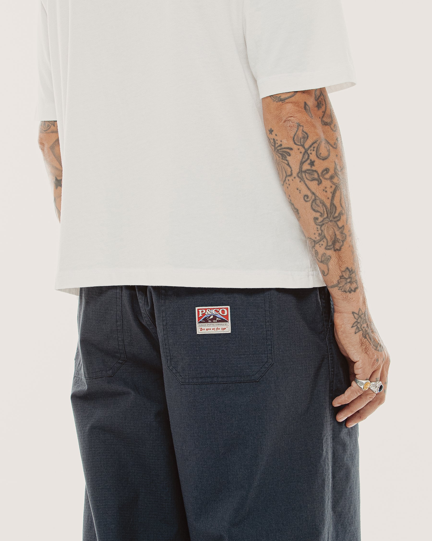 Bridwell Ripstop Balloon Pant - Navy