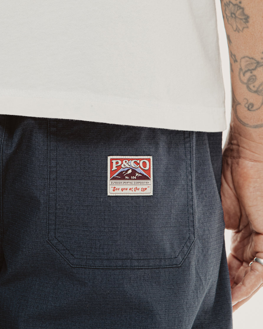 Bridwell Ripstop Balloon Pant - Navy