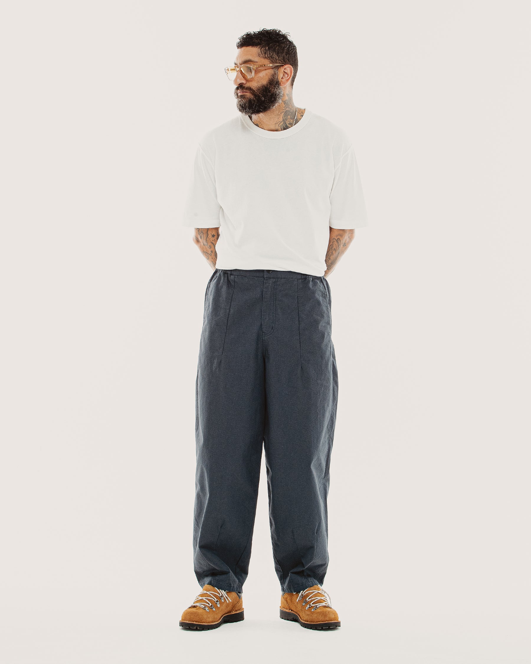 Bridwell Ripstop Balloon Pant - Navy