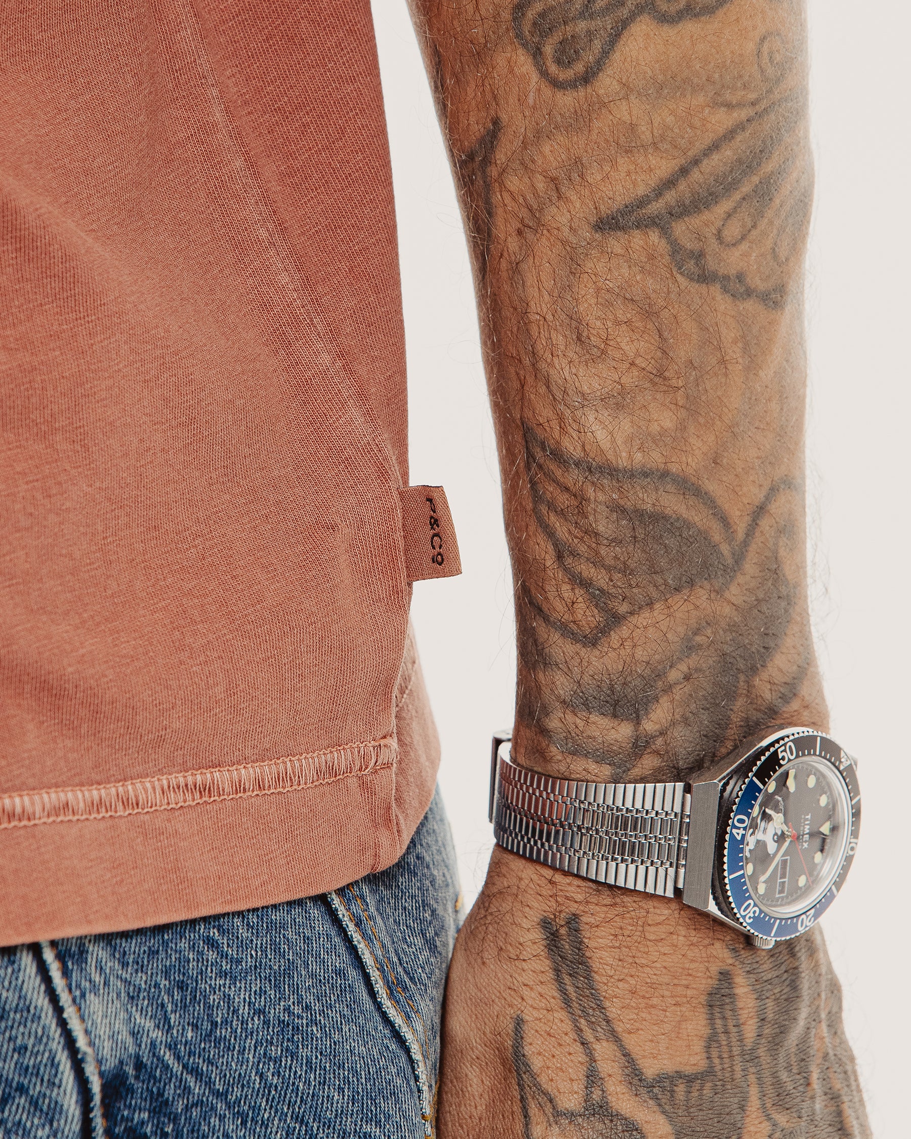 Essential Boxy T-Shirt - Clay