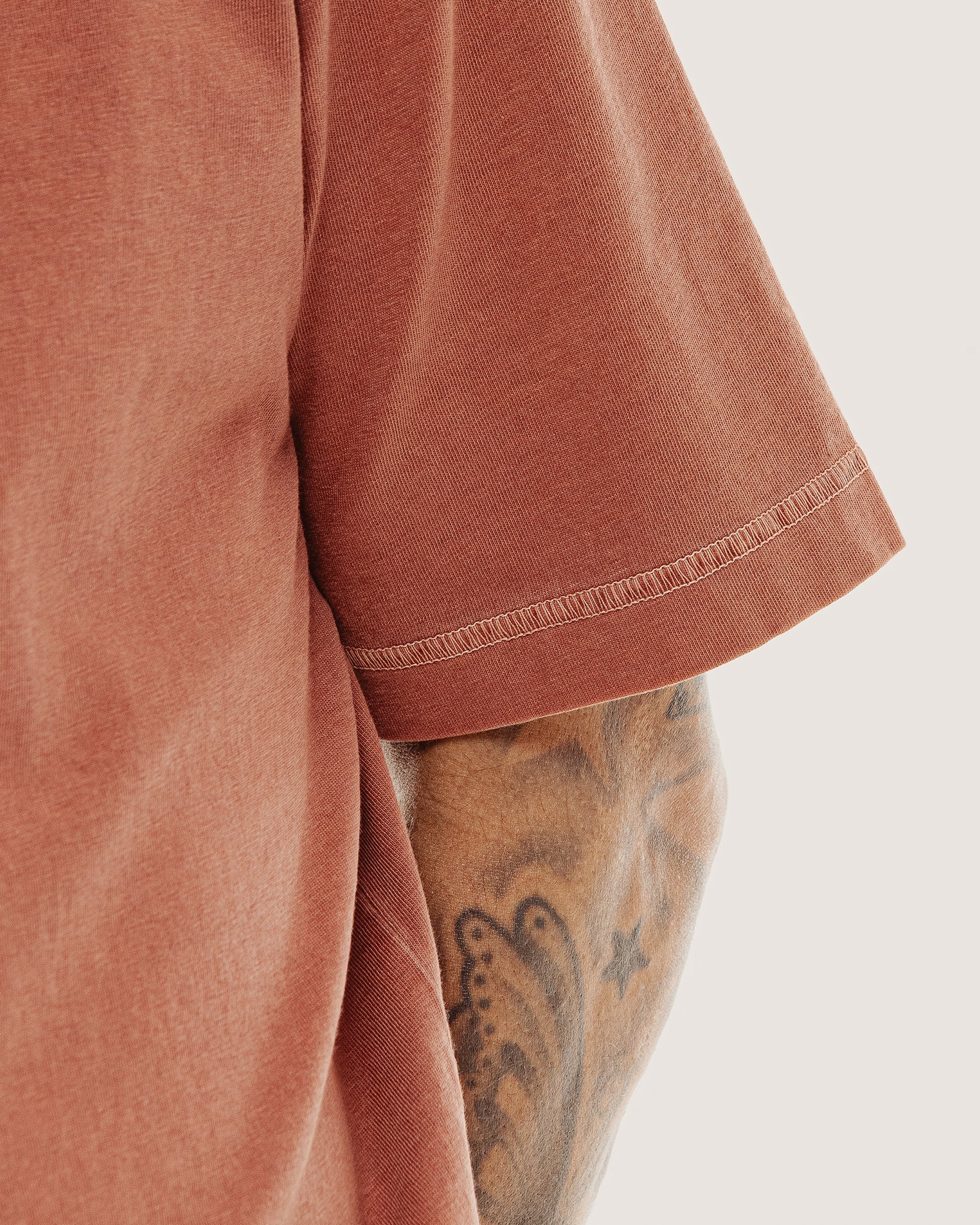 Essential Boxy T-Shirt - Clay