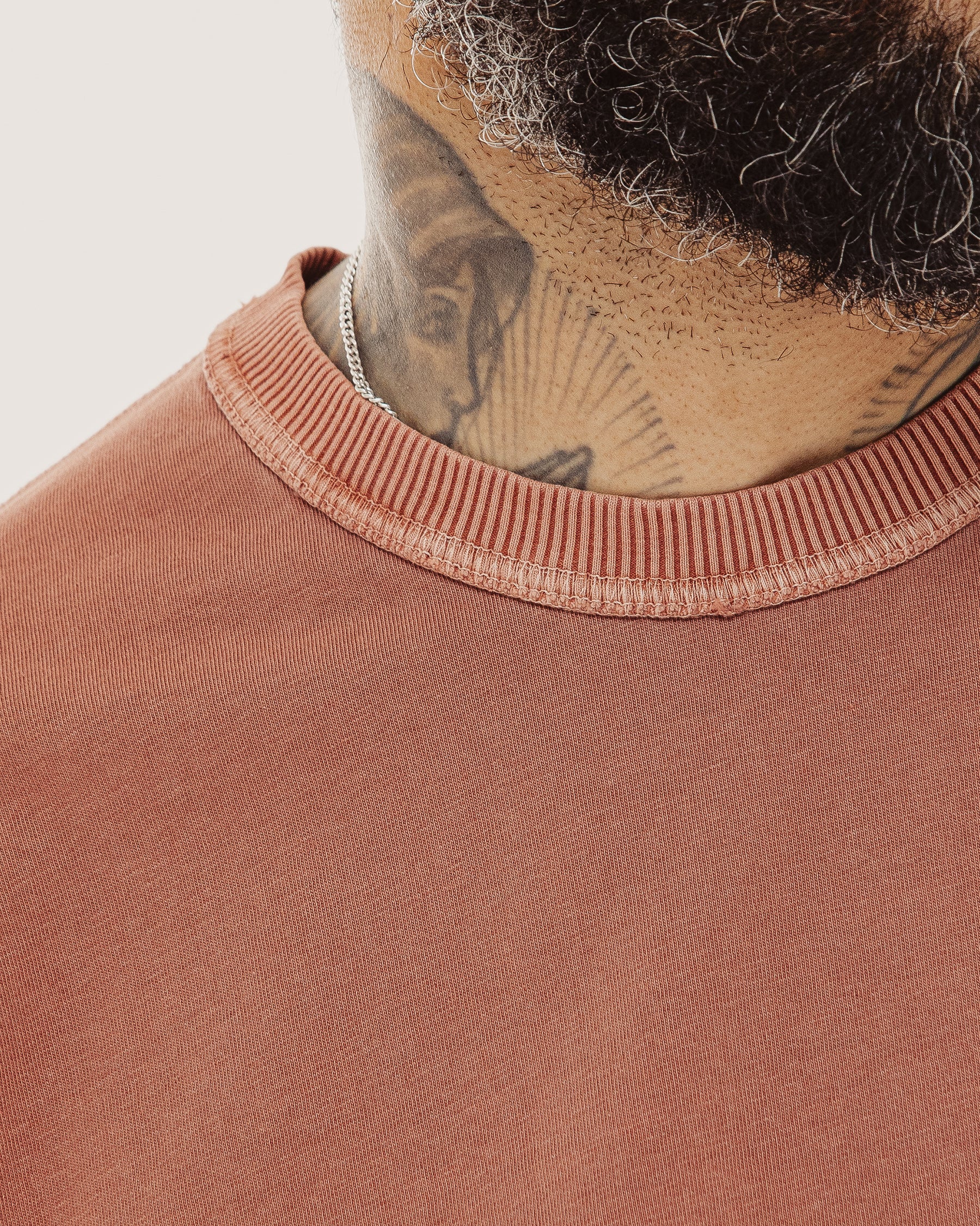 Essential Boxy T-Shirt - Clay