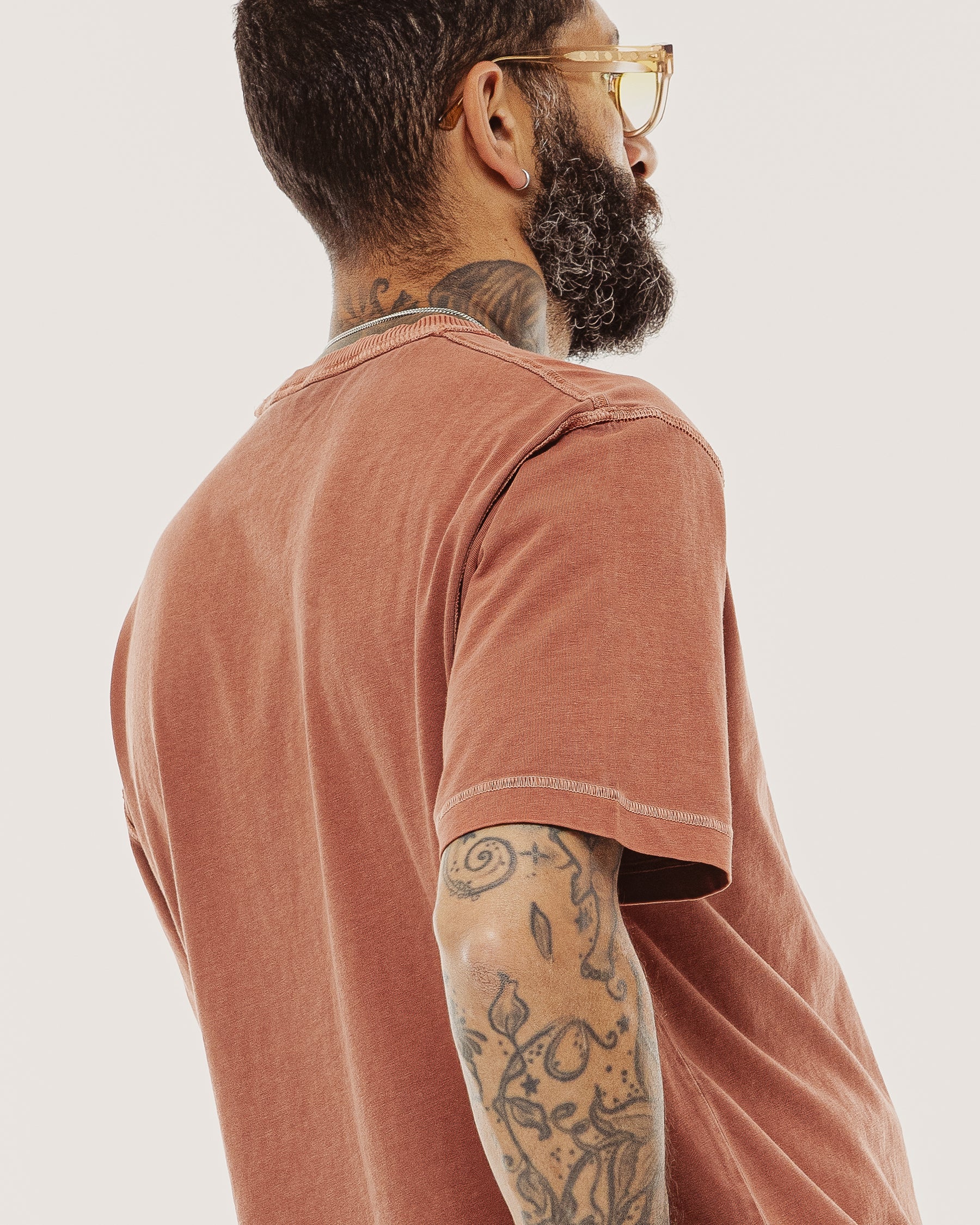 Essential Boxy T-Shirt - Clay