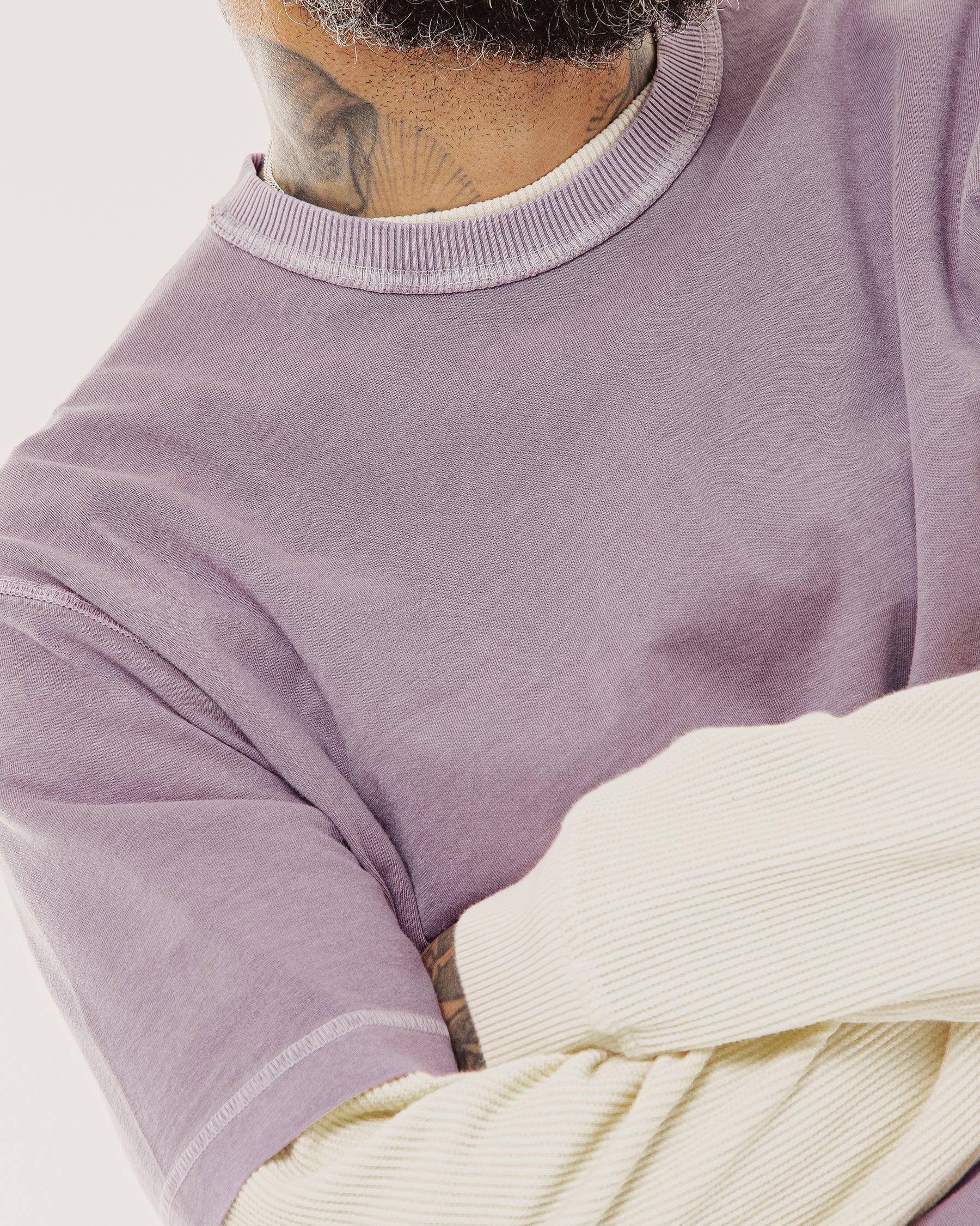Essential Boxy T-Shirt - Plum Purple
