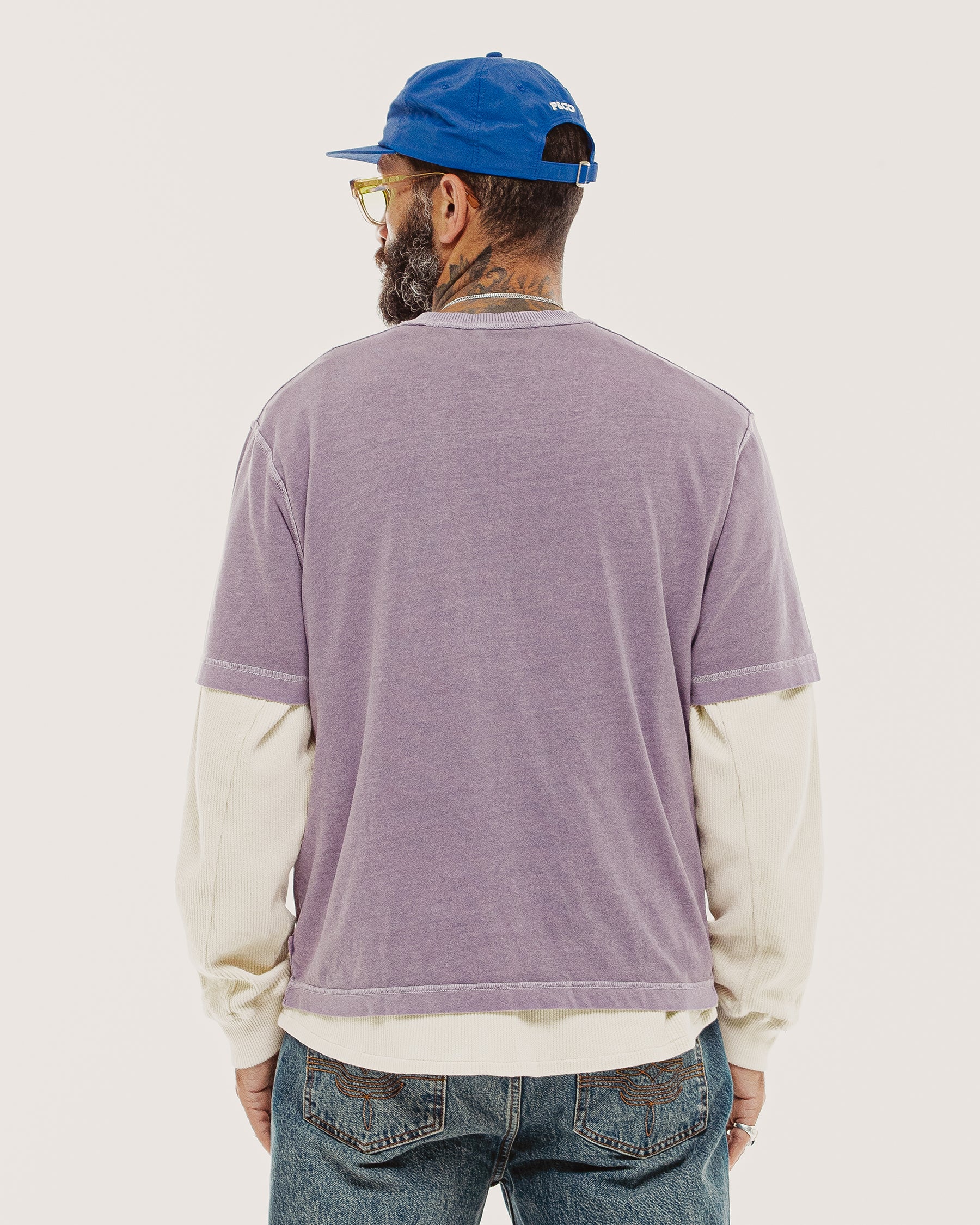 Essential Boxy T-Shirt - Plum Purple