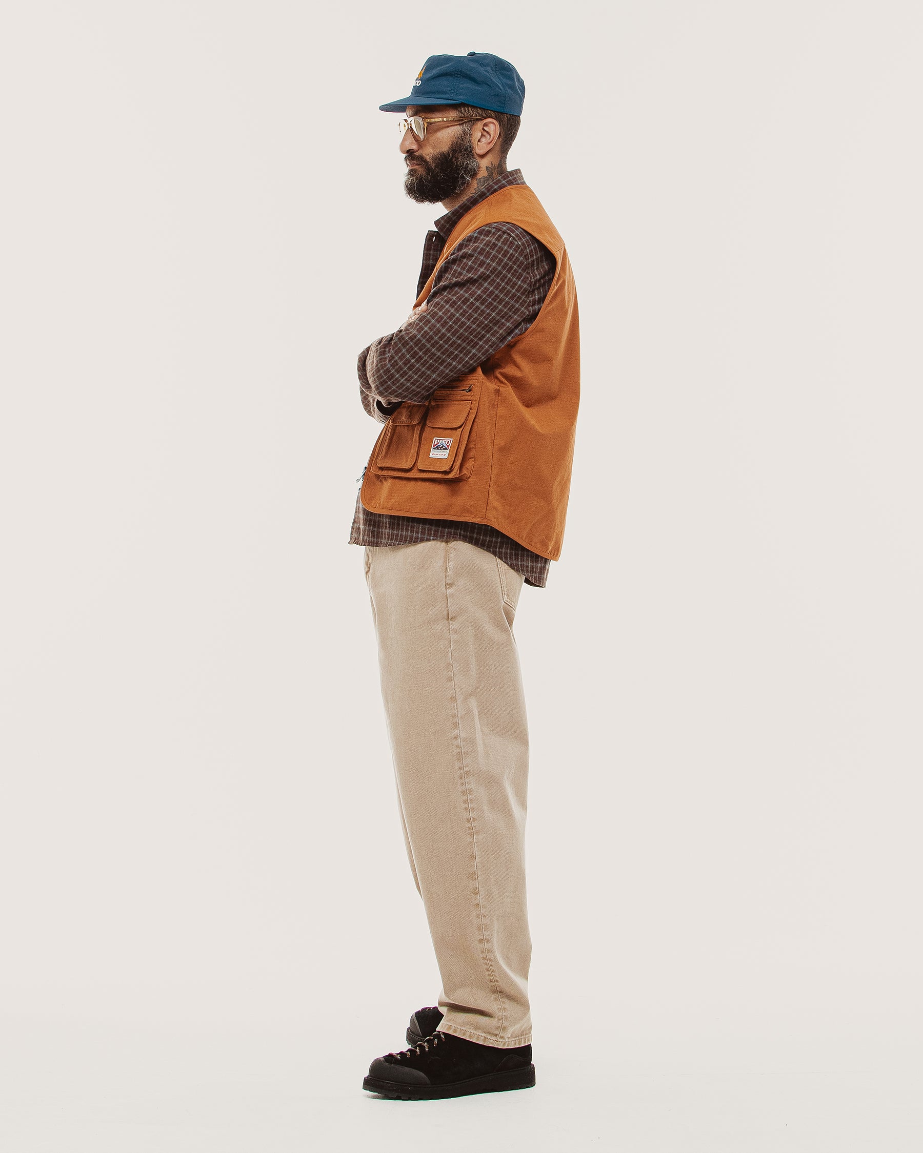 Wader Liner Vest - Rust