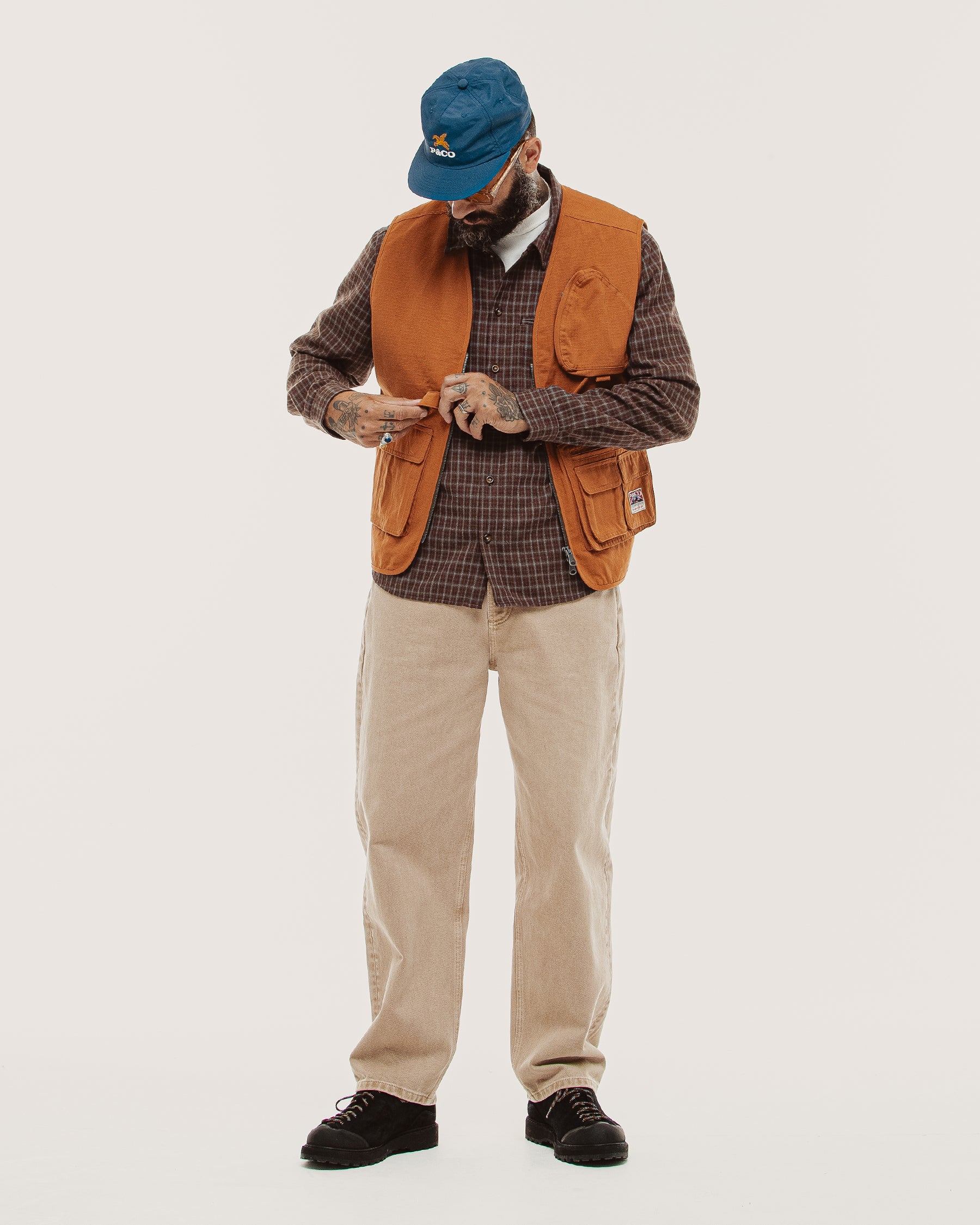 Wader Liner Vest - Rust