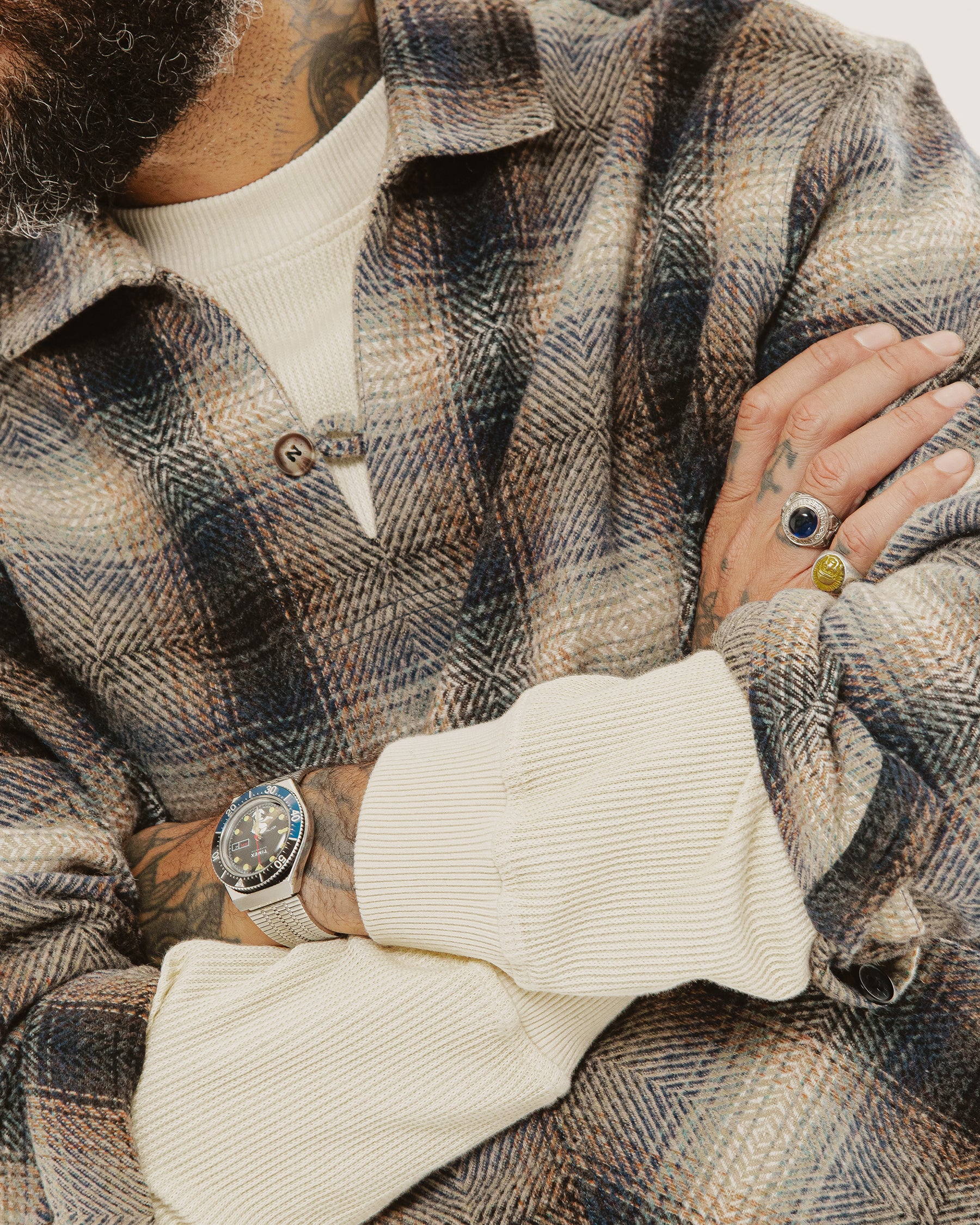 Venture Smock - Coastal Plaid