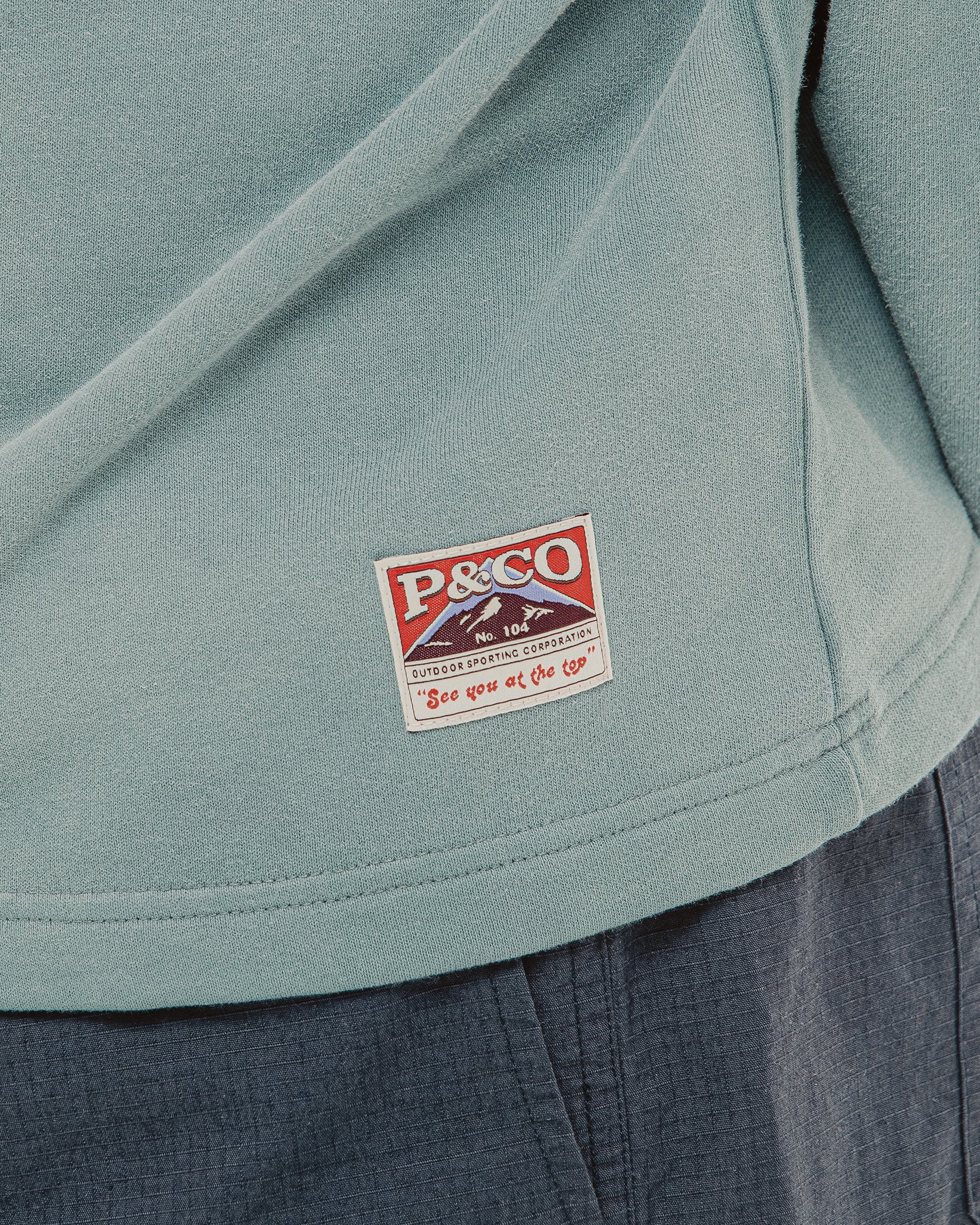Emmett 1/4 Polo - Teal