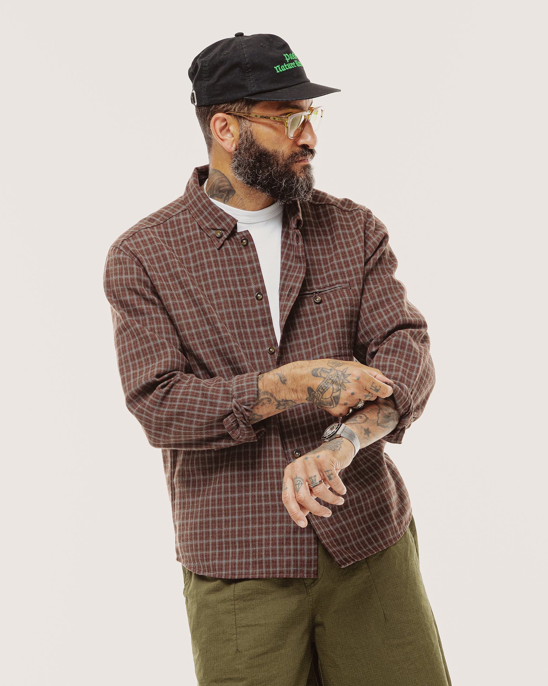 Hawthorne Shirt - Brown Plaid