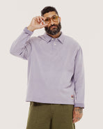 Emmett 1/4 Polo - Lavender