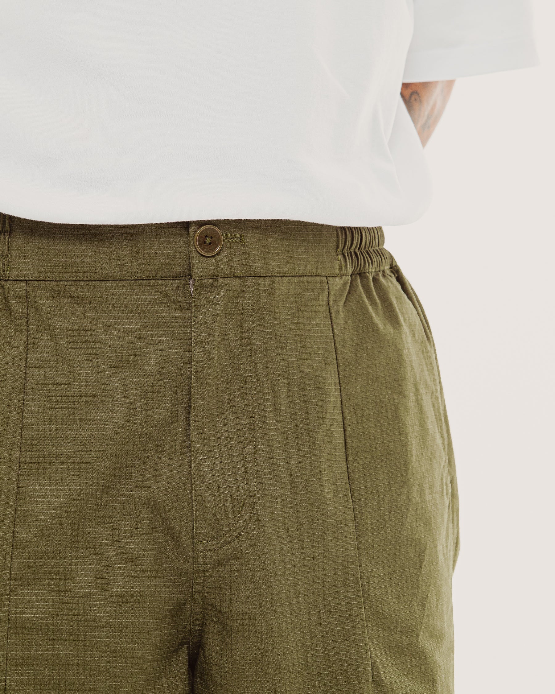 Bridwell Ripstop Balloon Pant - Olive