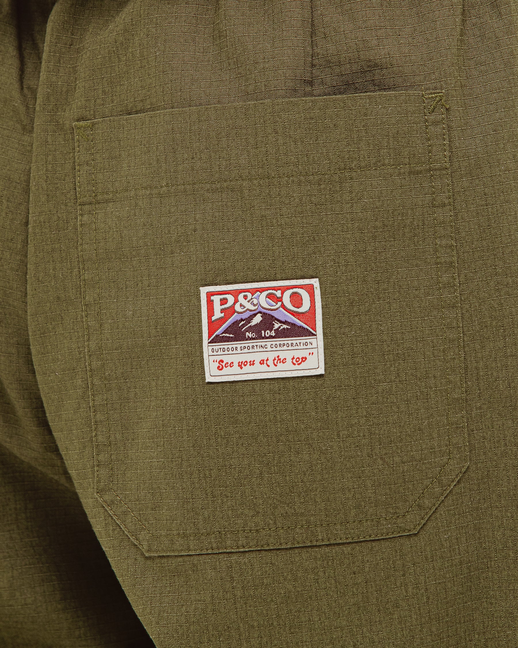 Bridwell Ripstop Balloon Pant - Olive