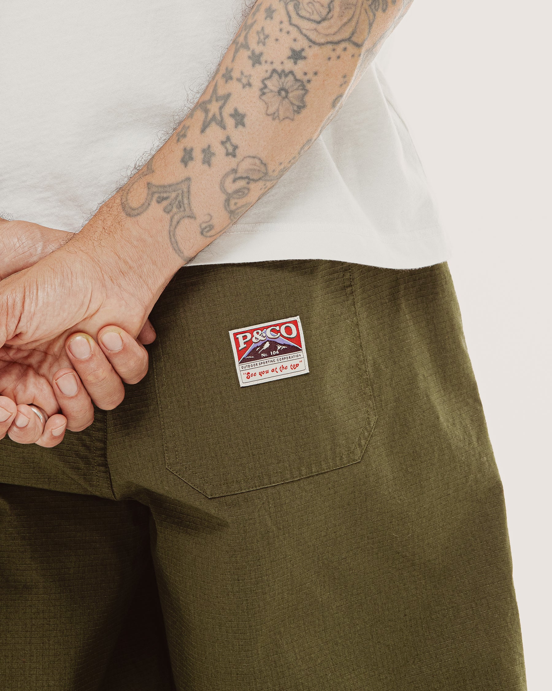Bridwell Ripstop Balloon Pant - Olive