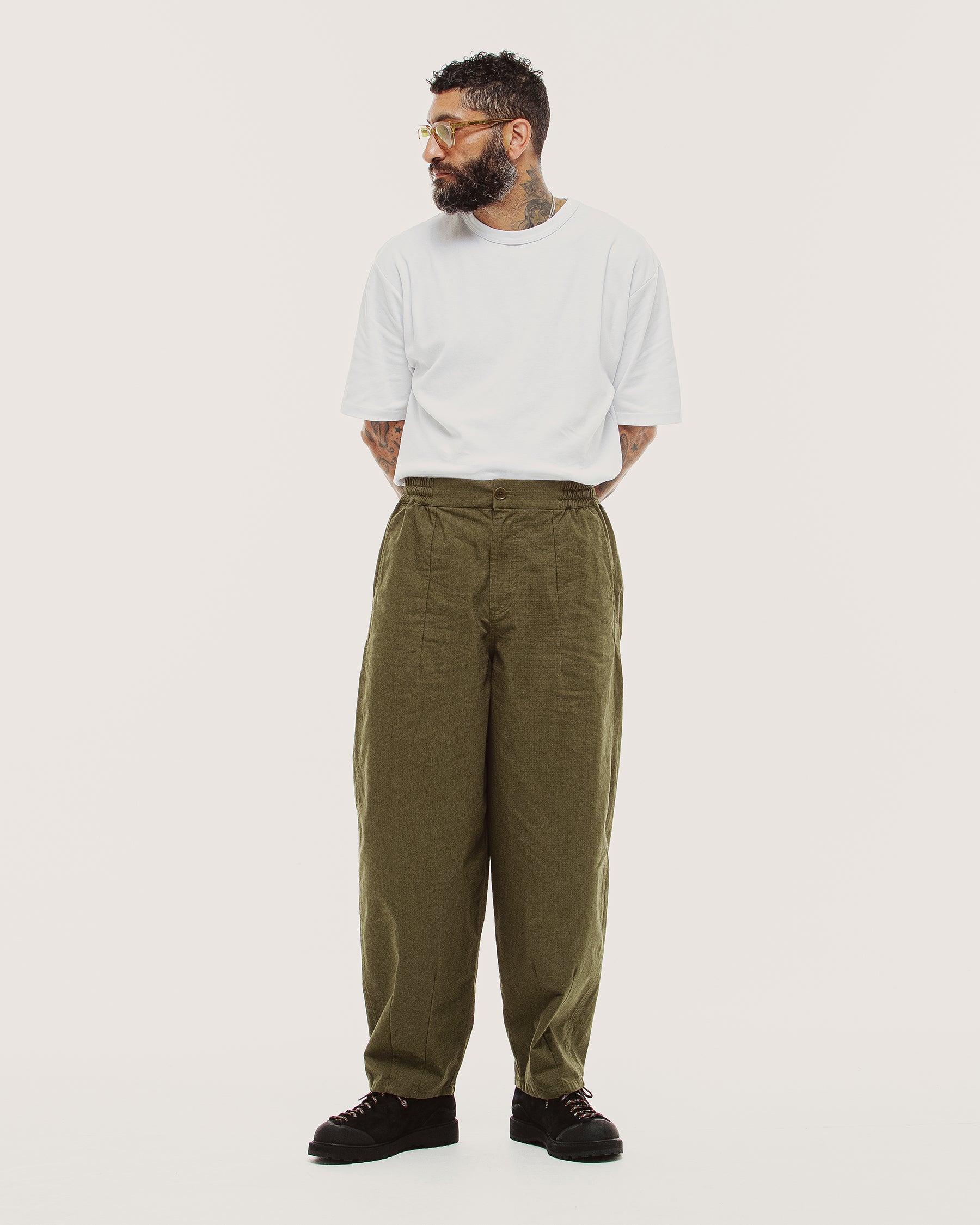 Bridwell Ripstop Balloon Pant - Olive
