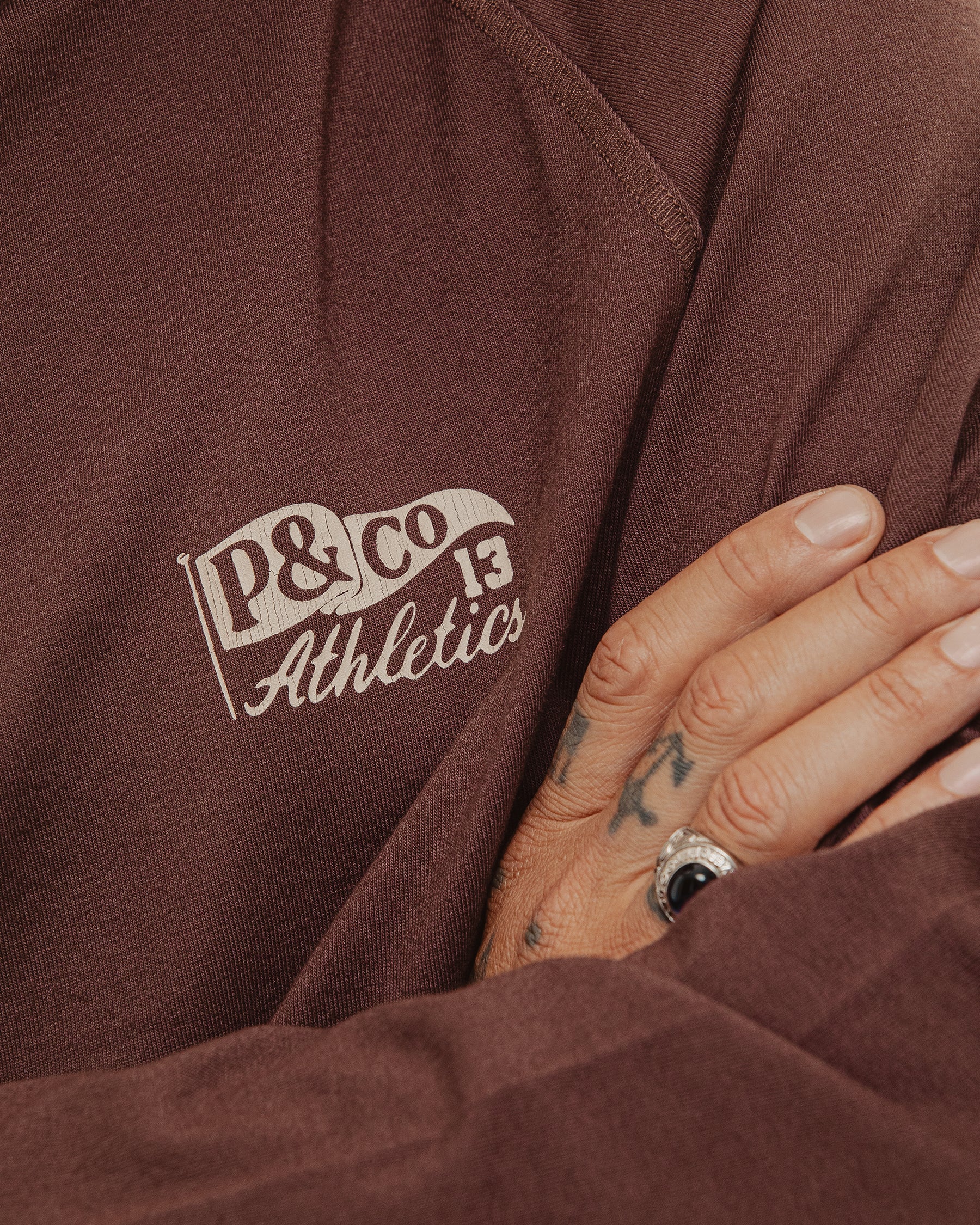 Tricot Ribbed Longsleeve - Brown
