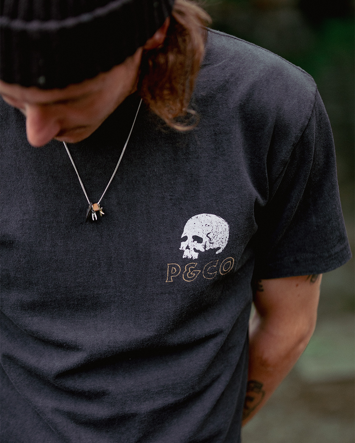 Always Pushing T-Shirt - Heavy Washed Black