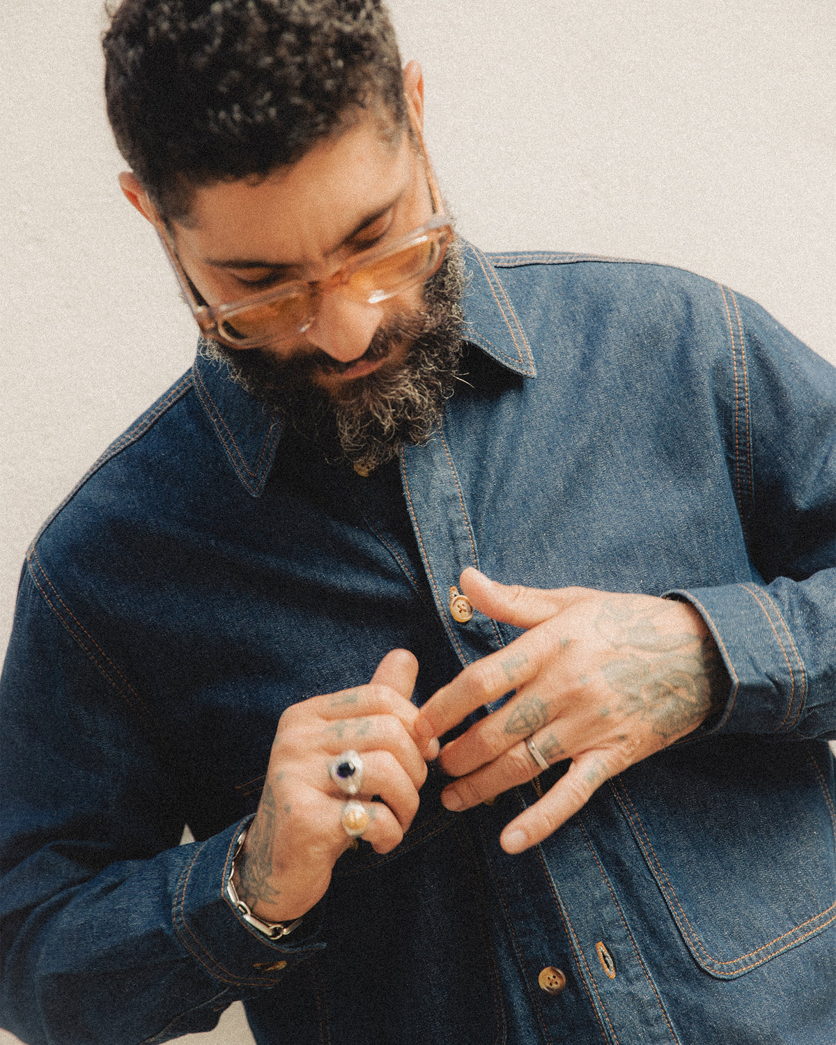Aspen Denim Shirt - Raw Indigo