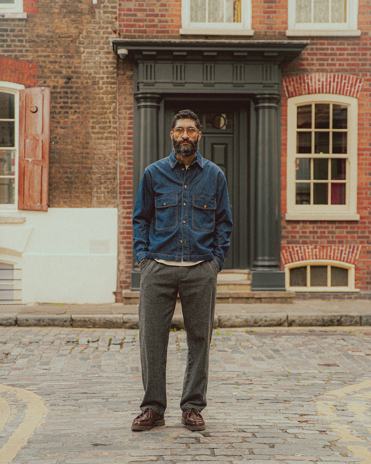 Aspen Denim Shirt - Raw Indigo