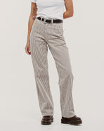 Nomad Pant - Ecru Hickory Stripe