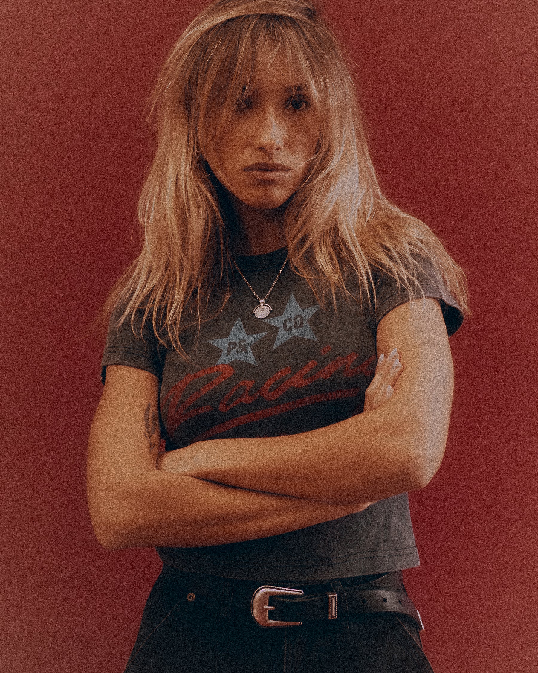 Racing Team Baby T-Shirt - Acid Wash