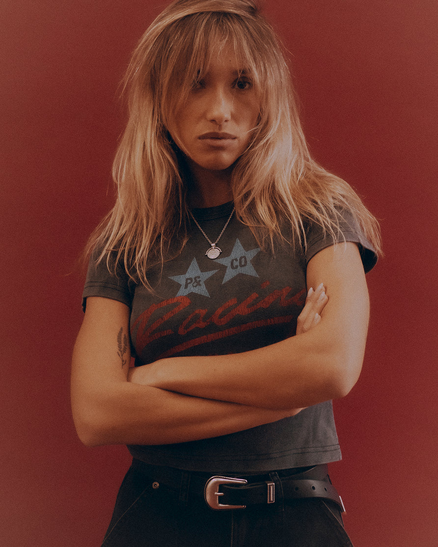 Racing Team Baby T-Shirt - Acid Wash