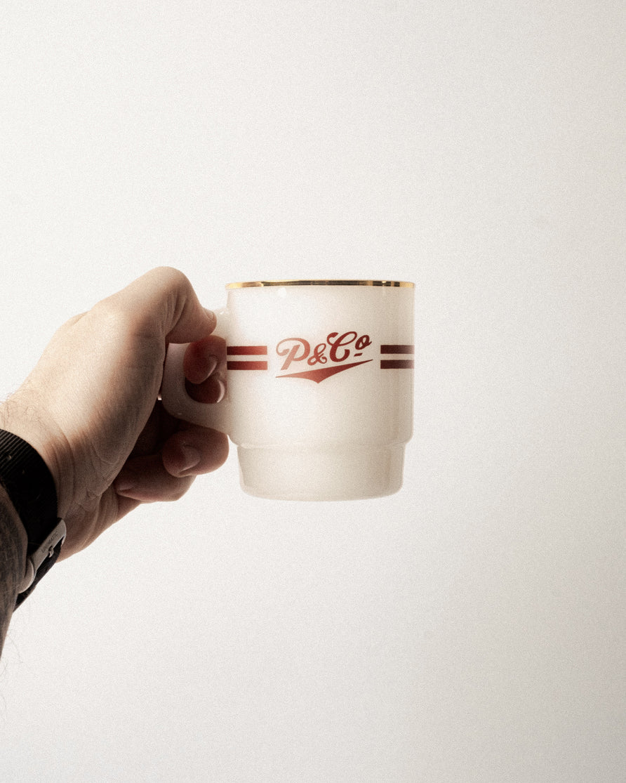P&Co Racing Stackable Mug - Jade White