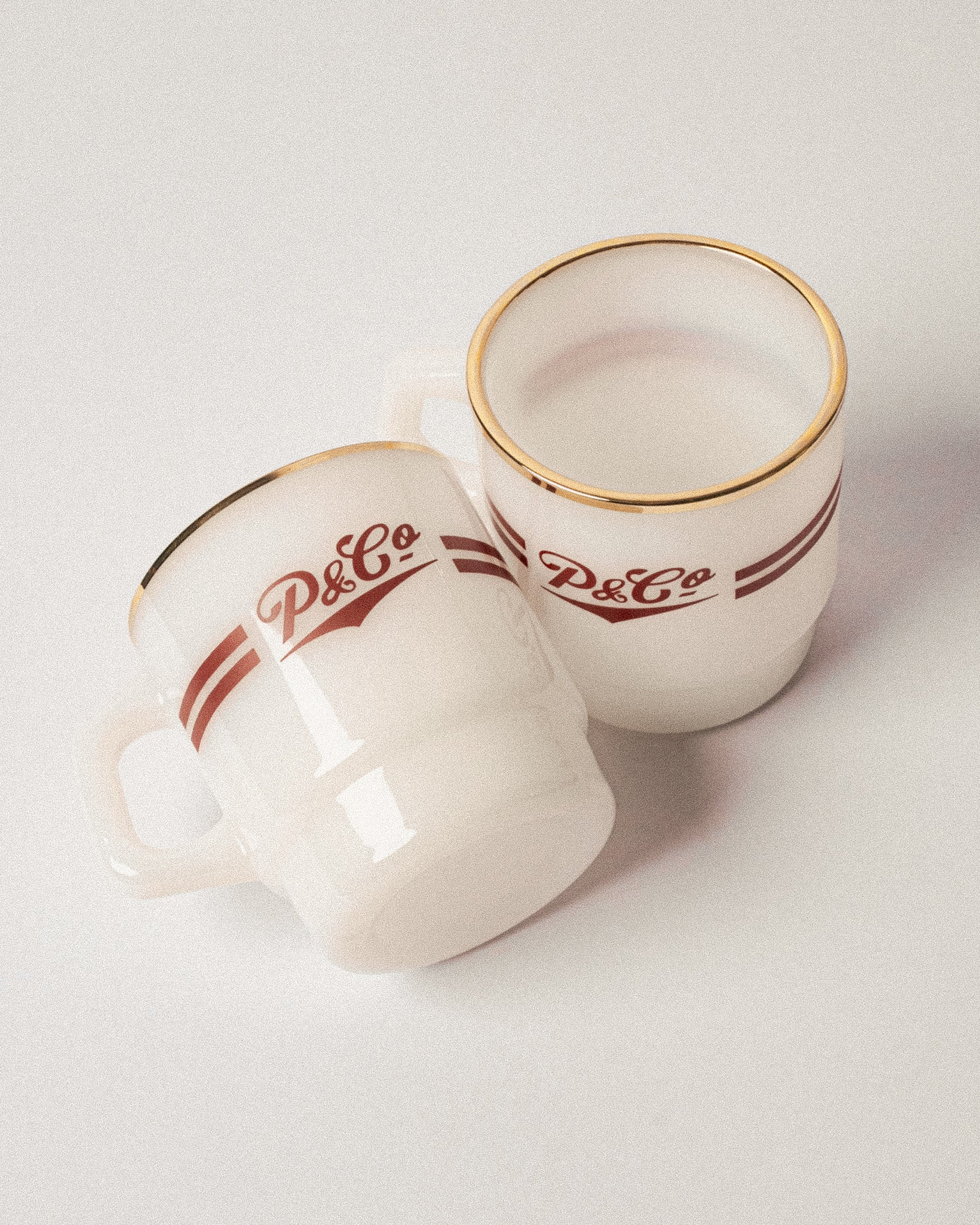 P&Co Racing Stackable Mug - Jade White