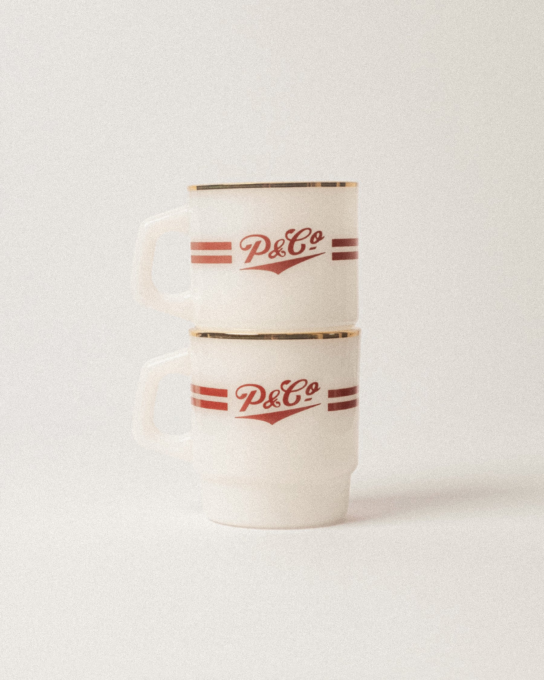 P&Co Racing Stackable Mug - Jade White