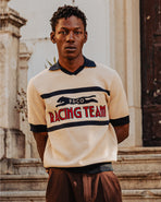 P&Co Racing Polo - Ecru