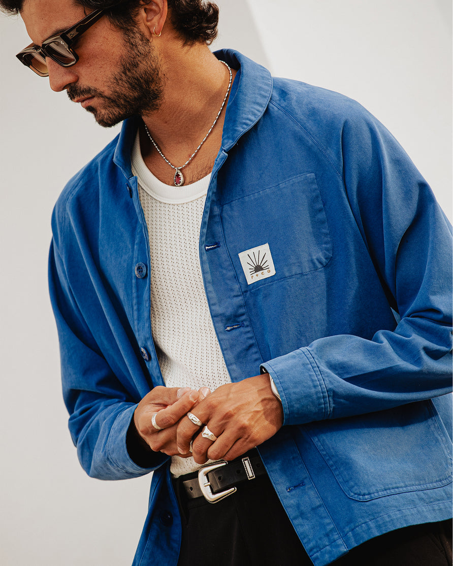 Vyse Chore Jacket - French Blue