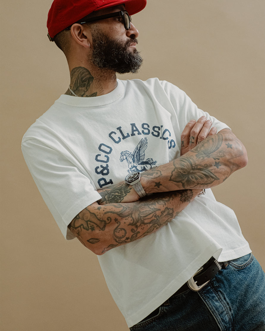 P&Co Classics Boxy T-Shirt - Off White