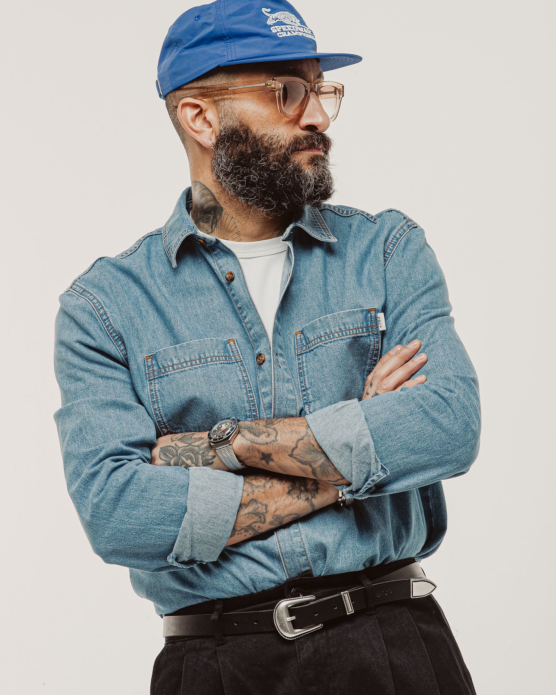 Mason Denim Shirt - Light Wash